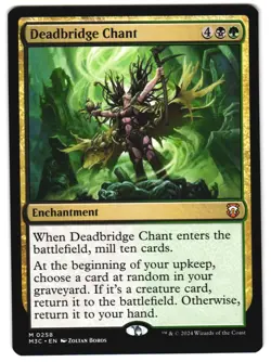 Deadbridge Chant 258 M Commander: Modern Horizons 3 MTG - Image 1