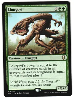 Lhurgoyf 235 R Commander: Modern Horizons 3 MTG - Image 1