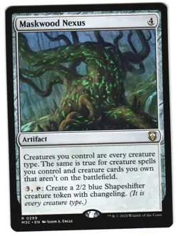 Maskwood Nexus 299 R Commander: Modern Horizons 3 MTG - Image 1