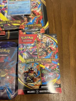 POKEMON MEGA EVOLUTIONS LOT BOOSTER BOX🔥2 MINI TIN🔥BLISTER 3 PACK - Image 3