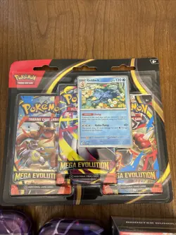 POKEMON MEGA EVOLUTIONS LOT BOOSTER BOX🔥2 MINI TIN🔥BLISTER 3 PACK - Image 4