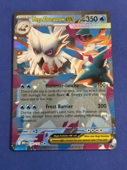 Mega Abomasnow Ex 36/132 Mega Evolution MEG -Near Mint- Pokemon TCG NM! - Image 1