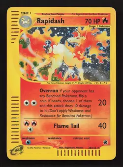 Pokemon Rapidash 26/165 Expedition Holo Near Mint/VLP - Image 1