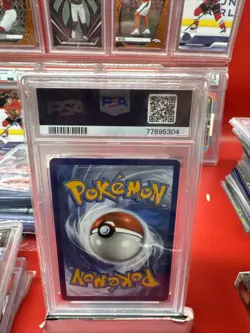 Pokemon Moltres Zapdos Articuno GX Hidden Fates Black Star Promo SM210 PSA 8 - Image 2