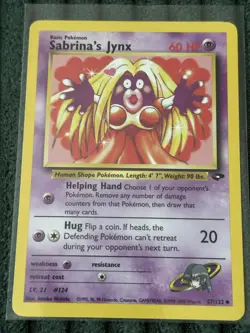 Pokemon Gym Challenge Sabrina's Jynx 57/132 - Image 1