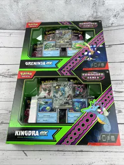Lot Of 2 - Pokemon TCG: Greninja Kingdra ex Special Illustration Collection New - Image 1