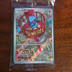 SEALED Riolu Pokemon Center Stamped Promo Mega Evolutions Lucario ETB - Image 1