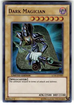 YUGIOH DARK MAGICIAN LC01-EN005 ORIGINAL PRINT! ULTRA RARE! - Image 1
