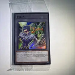 YUGIOH - VIZOR & T.G. BLADE BLASTER TOKEN - TKN5 - SUPER RARE - Image 1