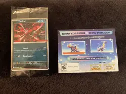 Pokemon Mega Evolution Yveltal 088/132 Promo Card W/ Shiny Koraidon Miraidon NEW - Image 1