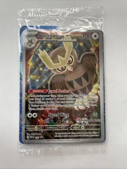 SEALED Pokemon Center Exclusive #141 Noctowl ETB Promo Pokemon TCG Card - Image 1