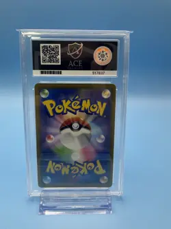 Pokemon Team Rocket's Giovanni Boss Coffee Promo Card 270/Sv-p Ace 10 Graded - Image 2