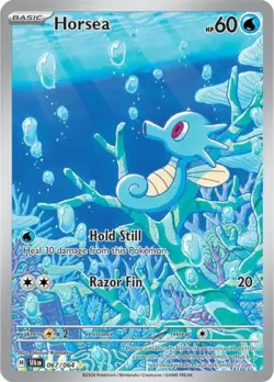 Pokemon Horsea - 067 NM 1st Edition Normal SV: Shrouded Fable - Image 1