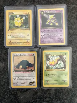Pokemon TCG 1st Edition Vintage Card Lot - Image 1