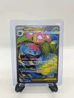 Pokemon TCG Mega Venusaur ex 155/132 2025 Mega Evolution Ultra Rare Card - NM - Image 1