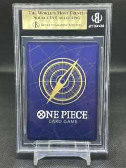 One Piece Romance Dawn Trafalgar Law OP01-047 Wave 1 Pre Errata SR BGS 10 Card - Image 2