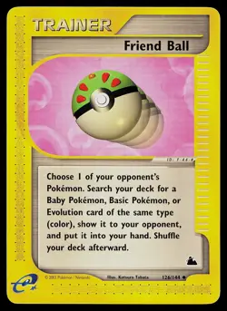 Pokemon Card - Friend Ball Skyridge 126/144 Uncommon - Image 1