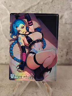 Jinx Trading Card Waifu Goddess Story Anime Girl holo Karte Manga Full Art - Image 1