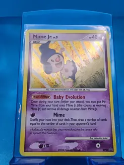 Mime Jr. DP22 Diamond & Pearl Promo NM Holo Rare Pokemon TCG Card - Image 1