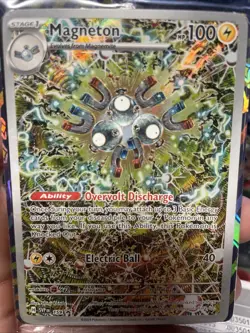 Magneton SVP 159 Black Star Promo Holo Card Surging Sparks Sealed Pokemon TCG - Image 1
