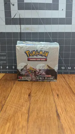 Pokemon Rebel Clash Booster Box Sword and Shield Trading Card Game 820650816819 - Image 1