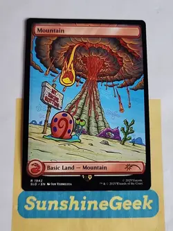Mountain (1942) Secret Lair Drop Regular Spongebob - Image 1