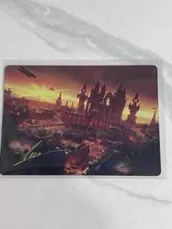 Rabanastre Royal City (GOLD STAMPED) Final Fantasy Art Series MTG (NM) - Image 1