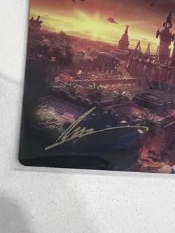 Rabanastre Royal City (GOLD STAMPED) Final Fantasy Art Series MTG (NM) - Image 2