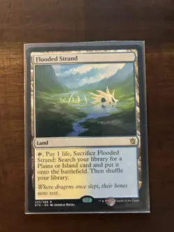MTG Flooded Strand Khans of Tarkir 233/269 Regular Rare - Image 1