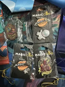 Magiccon Atlanta 2025 Black Lotus Merch Lanyard And Fblthp Pins Lot Exclusive - Image 3