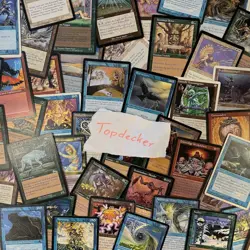 Magic the Gathering Karten Sammlung 100 alte Karten ab 1993 OHNE STANDARDLANDER - Image 2