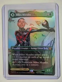 Miles Morales (0234) (Borderless) Marvel's Spider-Man Foil - Image 1
