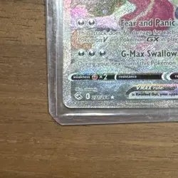 Pokemon TCG Gengar VMAX Fusion Strike 271/264 Holo Secret Rare - Image 2