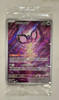 Pokemon Pecharunt 129 Black Star Shrouded Fable Scarlet & Violet Promo Sealed - Image 1