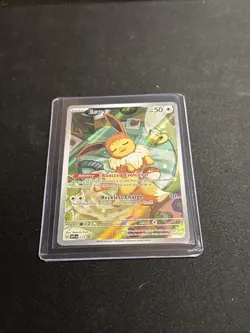 Pokemon Eevee TCG 173 Scarlet & Violet Black Star Promo Mint - Image 3
