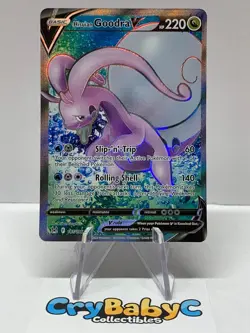 Pokemon Hisuian Goodra V 187/196 Lost Origin Sword & Shield FULL ART - Image 1