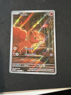 Pokemon TCG: Mega Evolutions Vulpix 138/132 Illustration Rare Near Mint - Image 1