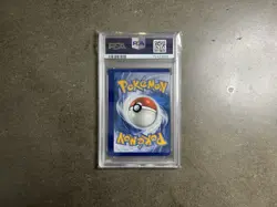 2022 Pokemon FA/Charizard Brillant Stars PSA 8 Error Miscut Alignment dot - Image 2