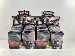 (LOT OF 16) Pokemon TCG Black Bolt & White Flare Mini Tins w/Display Boxes NEW! - Image 1