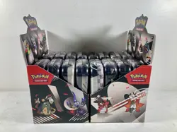 (LOT OF 16) Pokemon TCG Black Bolt & White Flare Mini Tins w/Display Boxes NEW! - Image 2