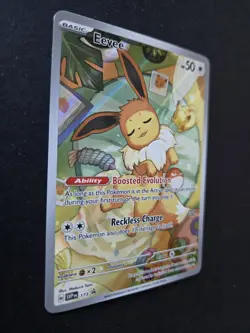 Pokemon TCG Eevee 173 Holo Promo Prismatic Evolutions Excellent Condition - Image 4
