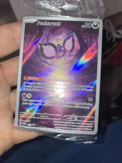 Pokemon TCG Pecharunt 129 Shrouded Fable Black Star Promo Sealed - Image 1