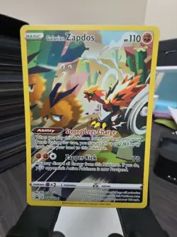 Pokemon TCG Galarian Zapdos SWSH Black Star Promos SWSH283 Holo Promo - Image 1