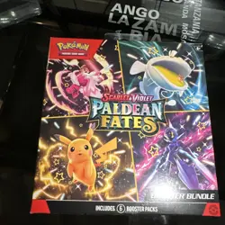 Pokemon TCG Scarlet And Violet: PALDEAN Fates Booster Bundle Box Sealed - Image 1