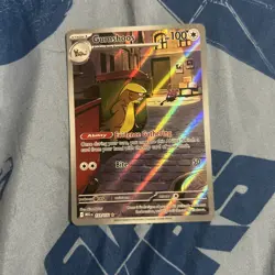 Pokemon Mega Evolution Gumshoos 153/132 Illustration Rare IR NM Full Art - Image 1
