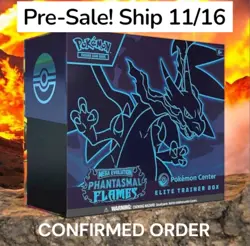 Pokemon TCG Phantasmal Flames Pokemon Center ETB - PRESALE - 11/14/2025 Release - Image 1