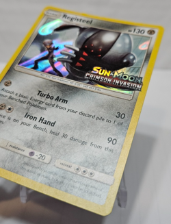 Registeel SM75 Holo PreRelease Promo Sun & Moon Crimson Invasion Pokemon 7429 - Image 2