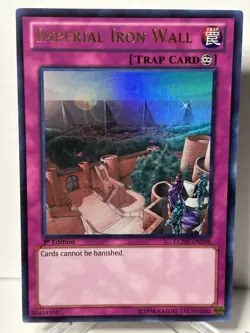 Imperial Iron Wall LCJW-EN298 Yu-Gi-Oh Legendary Collection 4: Joey's World-1st - Image 1