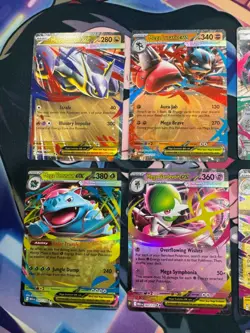 NEW Pokemon Mega Evolutions Double Rare 9-Card Lot - Near Mint! - Image 2