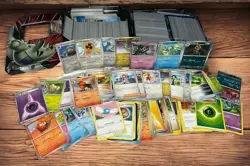 Pokemon Bulk Card Lot 1500-2000 Commons Only W/ Reverse & Holos - Various Series - Image 1